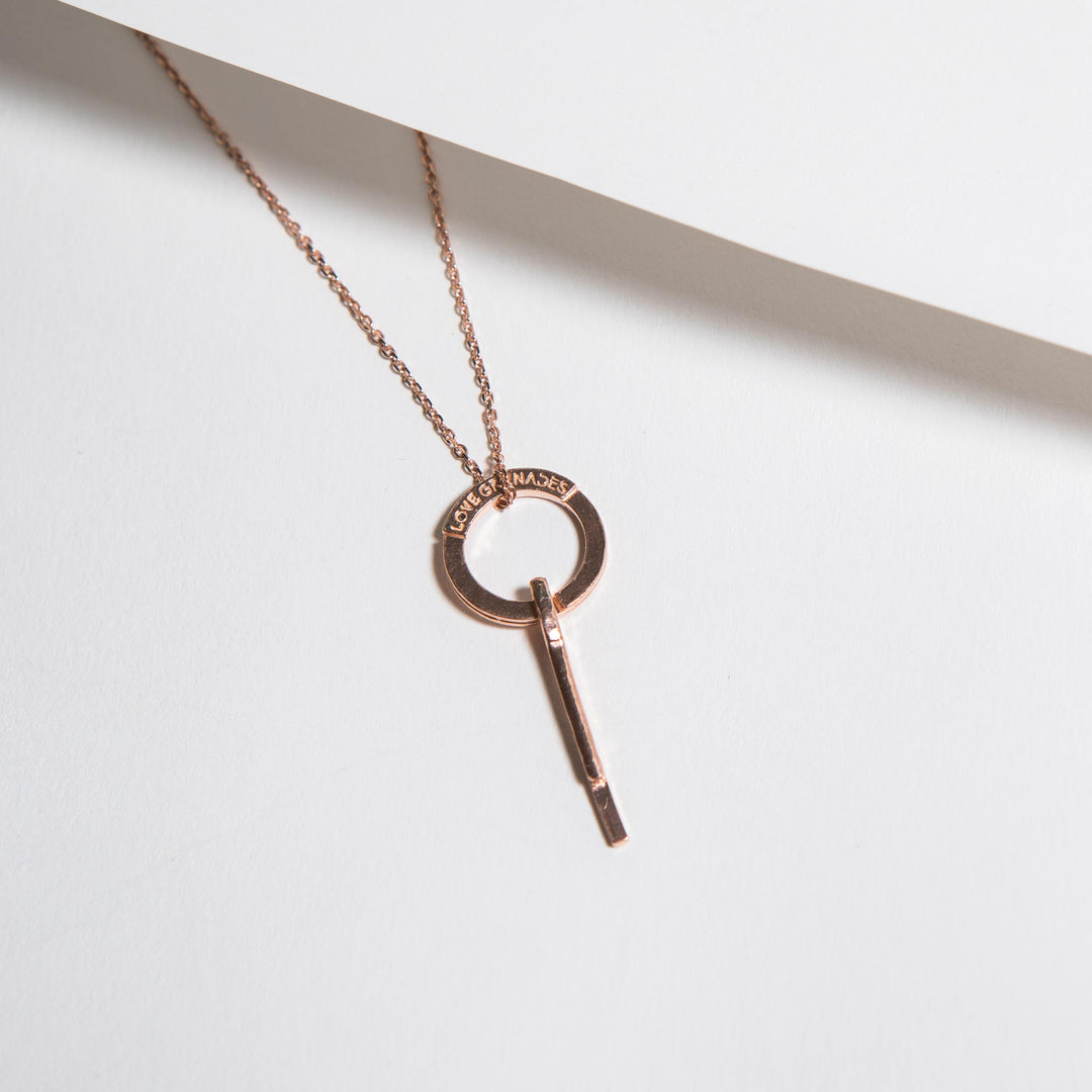 ★ODDCOLLET★ Grenade pin necklace Love Grenade Pin Necklace - Small – Love Grenades